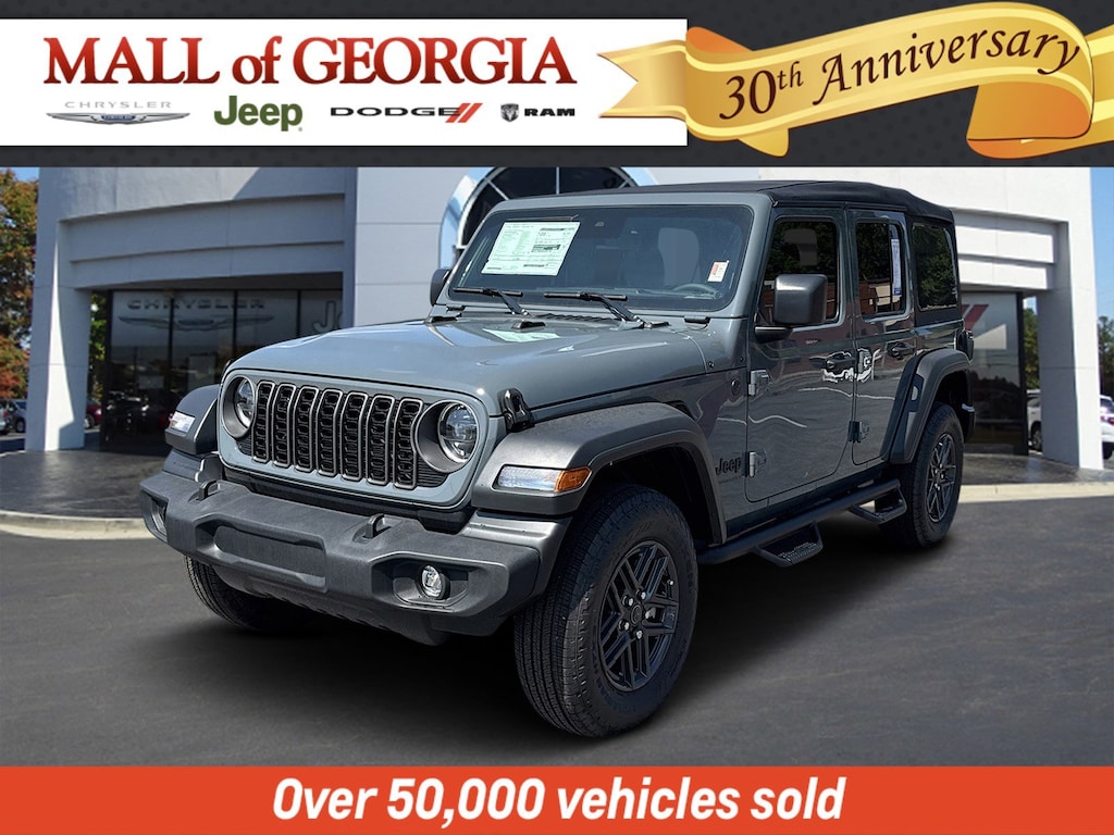 New 2025 Jeep Wrangler 4-DOOR SPORT S Sport Utility