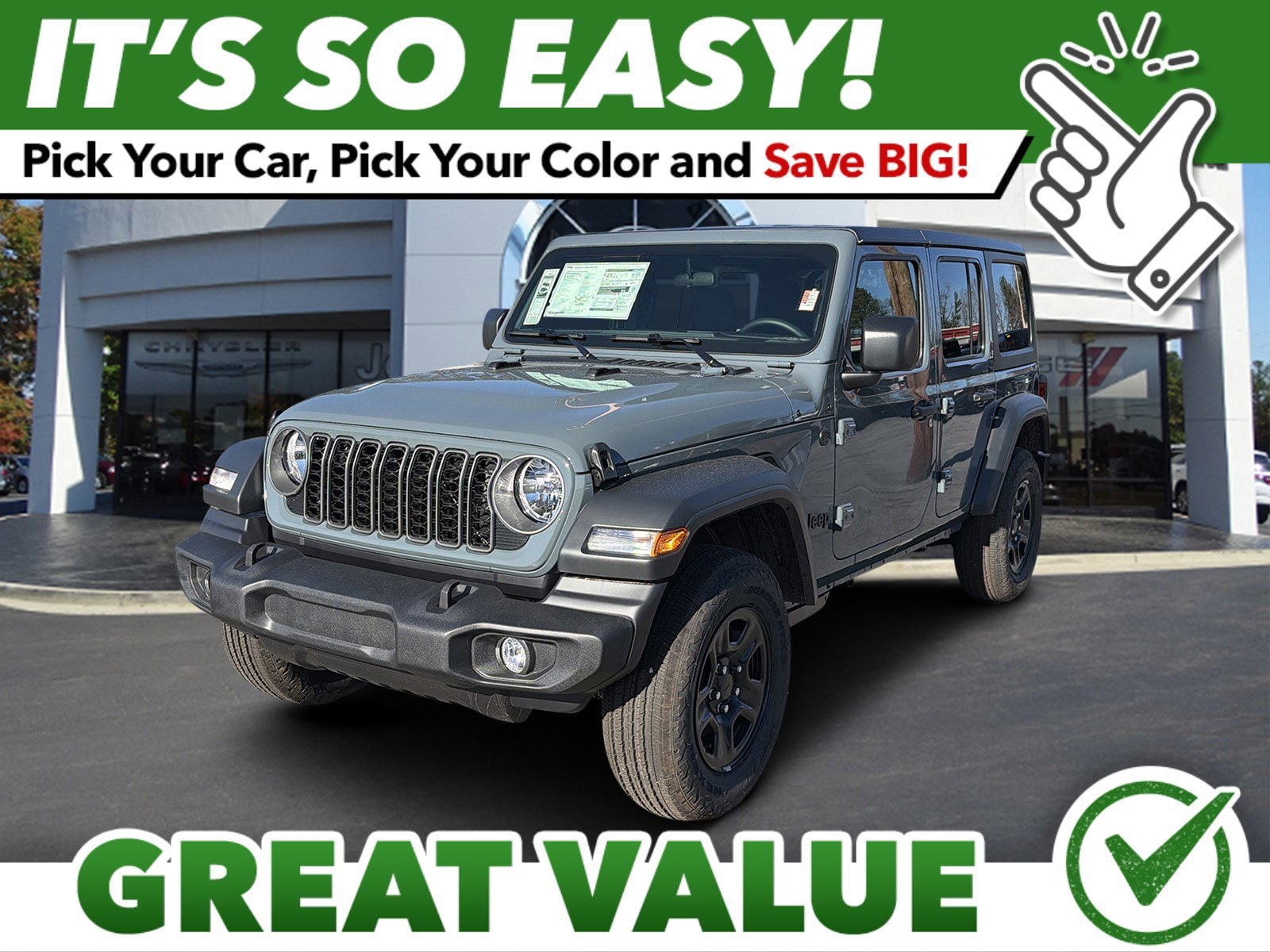 2026 Jeep Wrangler 4-Door Sport's photo