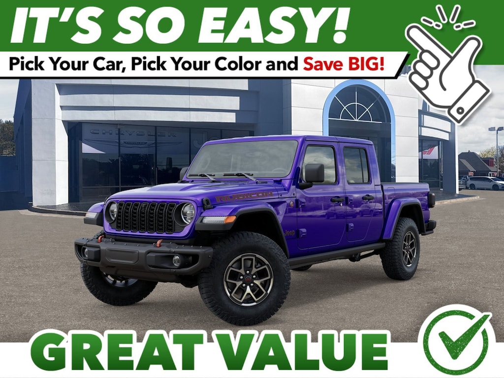 New 2026 Jeep Gladiator RUBICON X 4X4 Pickup