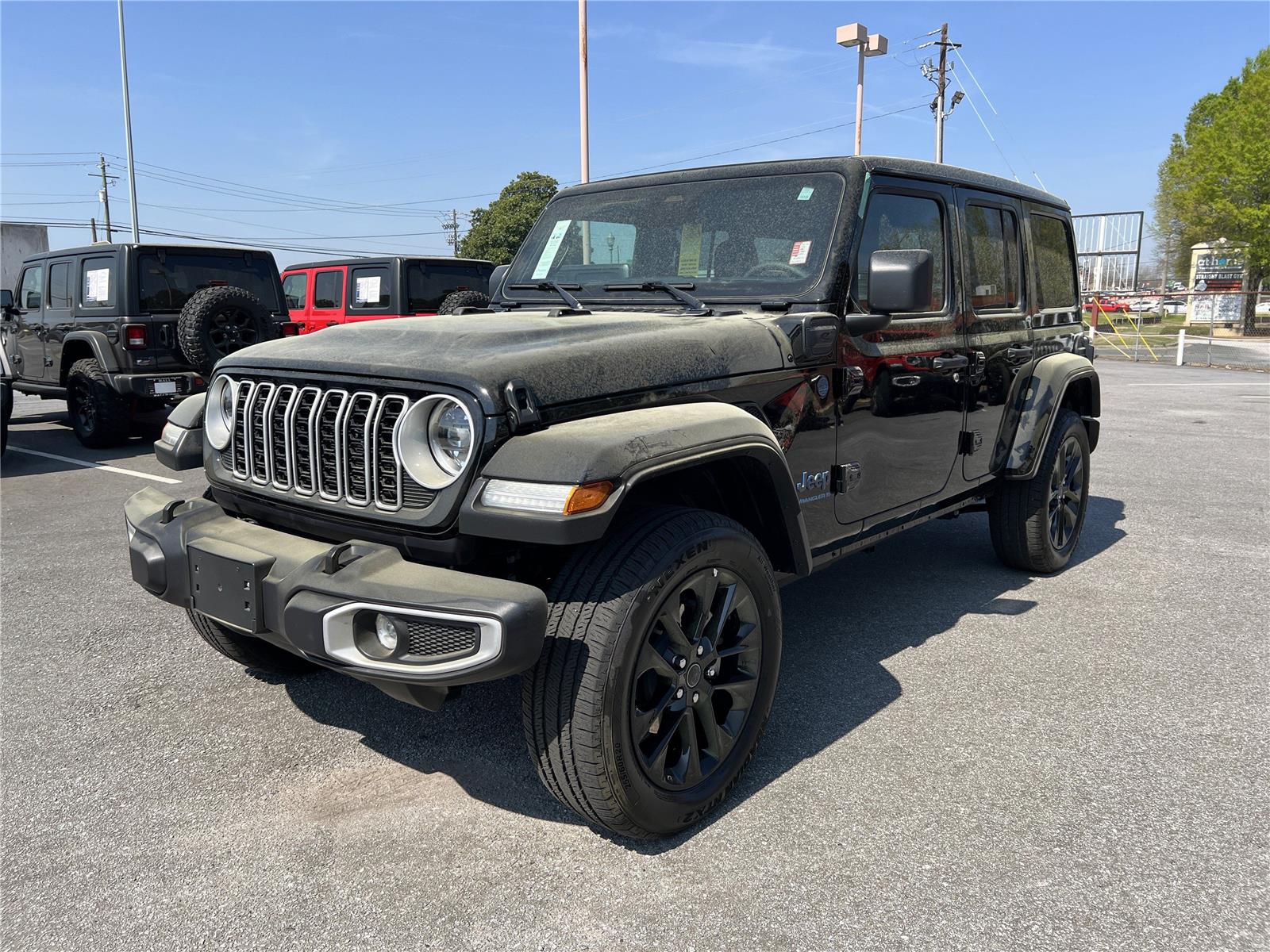 Used 2025 Jeep Wrangler 4xe Sahara 4XE with VIN 1C4RJXP6XSW600466 for sale in Buford, GA