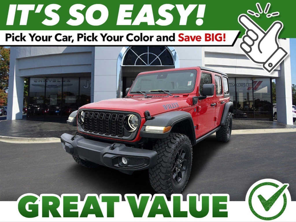 Used 2025 Jeep Wrangler 4xe Willys SUV