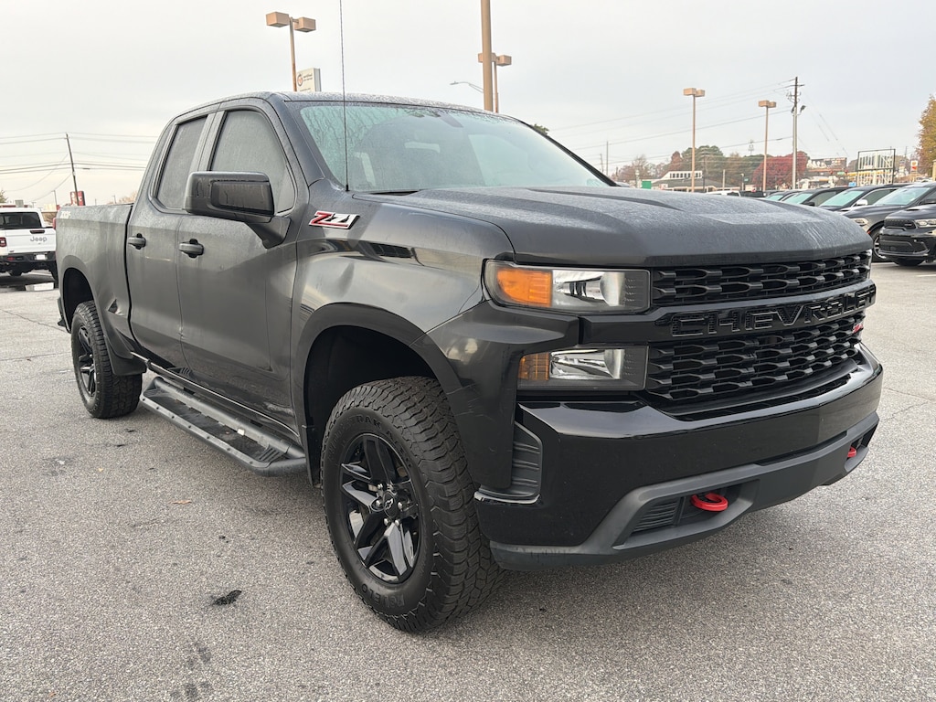 Used 2019 Chevrolet Silverado 1500 Silverado Custom Trail Boss Truck Double Cab