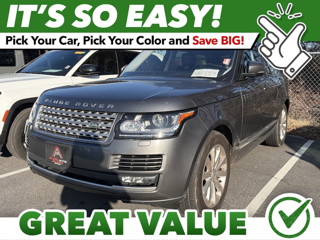Used 2016 Land Rover Range Rover 3.0L V6 Supercharged HSE SUV