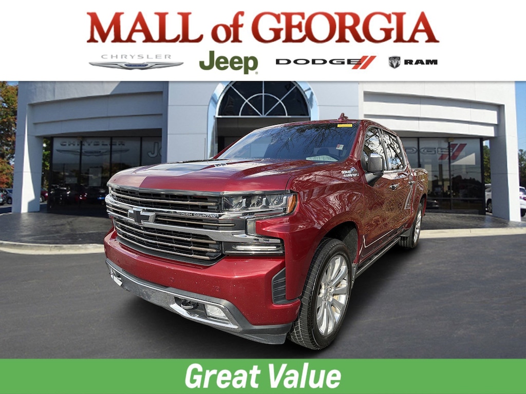 Used 2019 Chevrolet Silverado 1500 High Country Truck Crew Cab