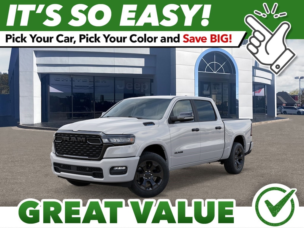 New 2026 Ram 1500 BIG HORN CREW CAB 4X2 5'7 BOX Pickup