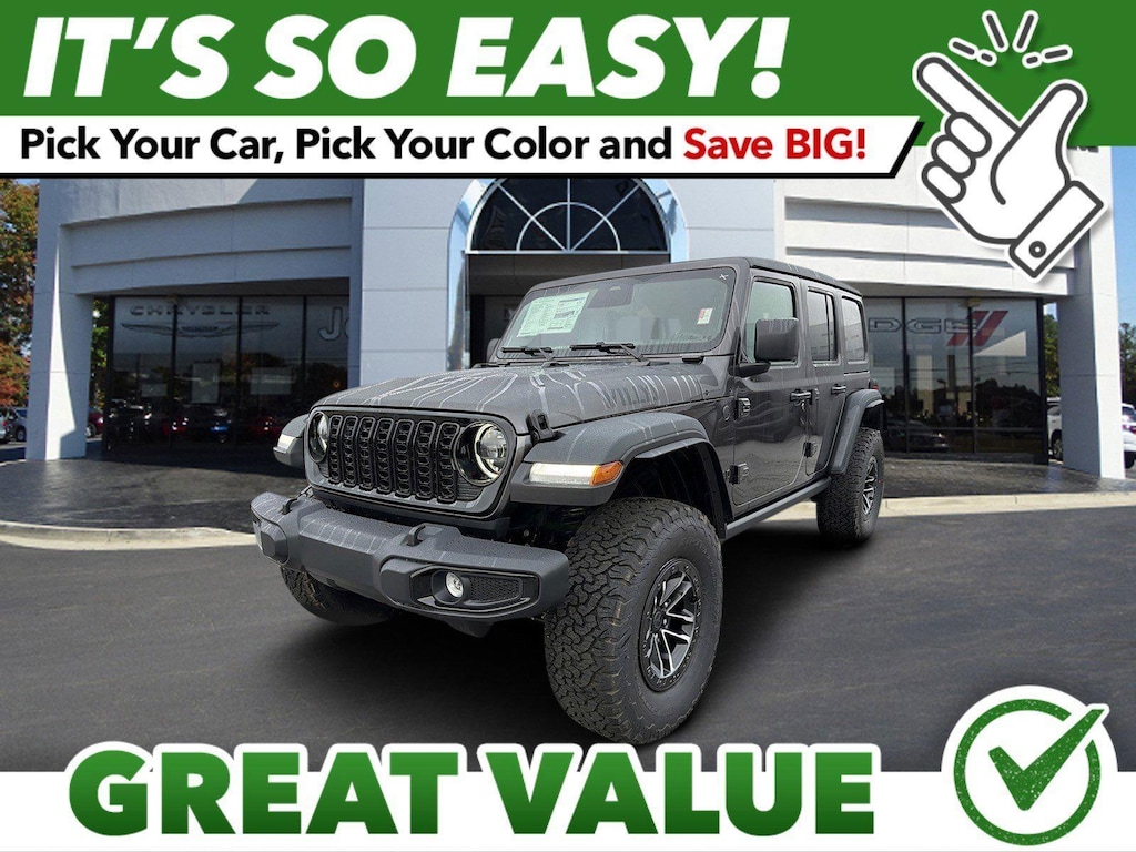 New 2026 Jeep Wrangler 4-DOOR RUBICON Sport Utility