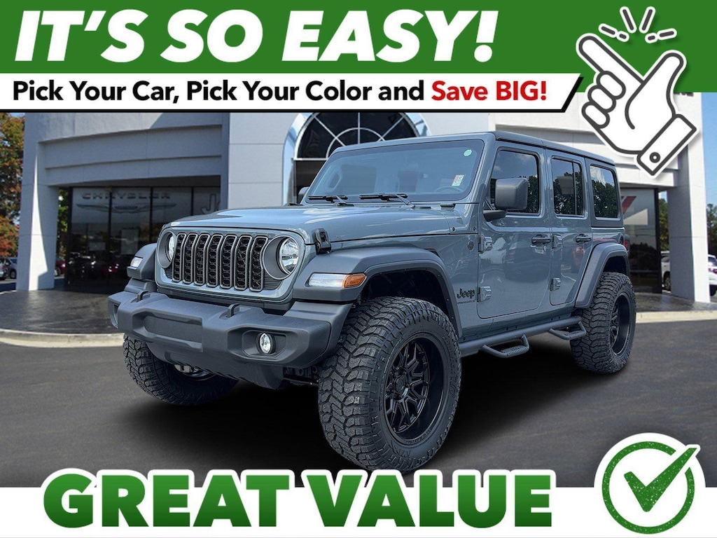 New 2026 Jeep Wrangler 4-DOOR SPORT Sport Utility