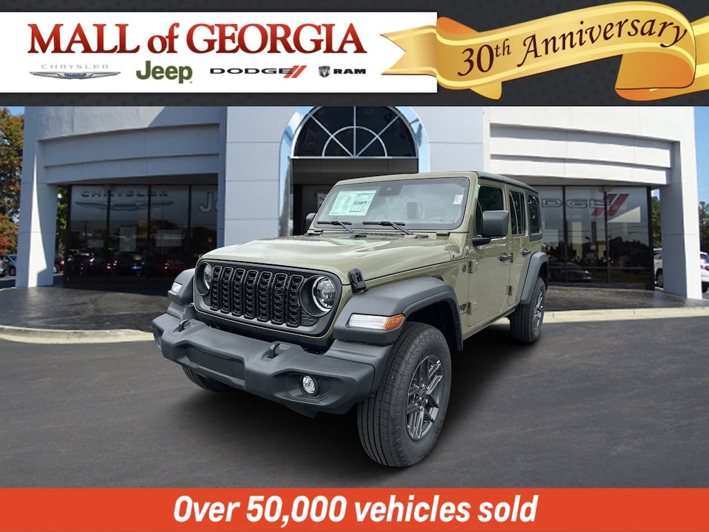 New 2025 Jeep Wrangler 4-DOOR SPORT S Sport Utility