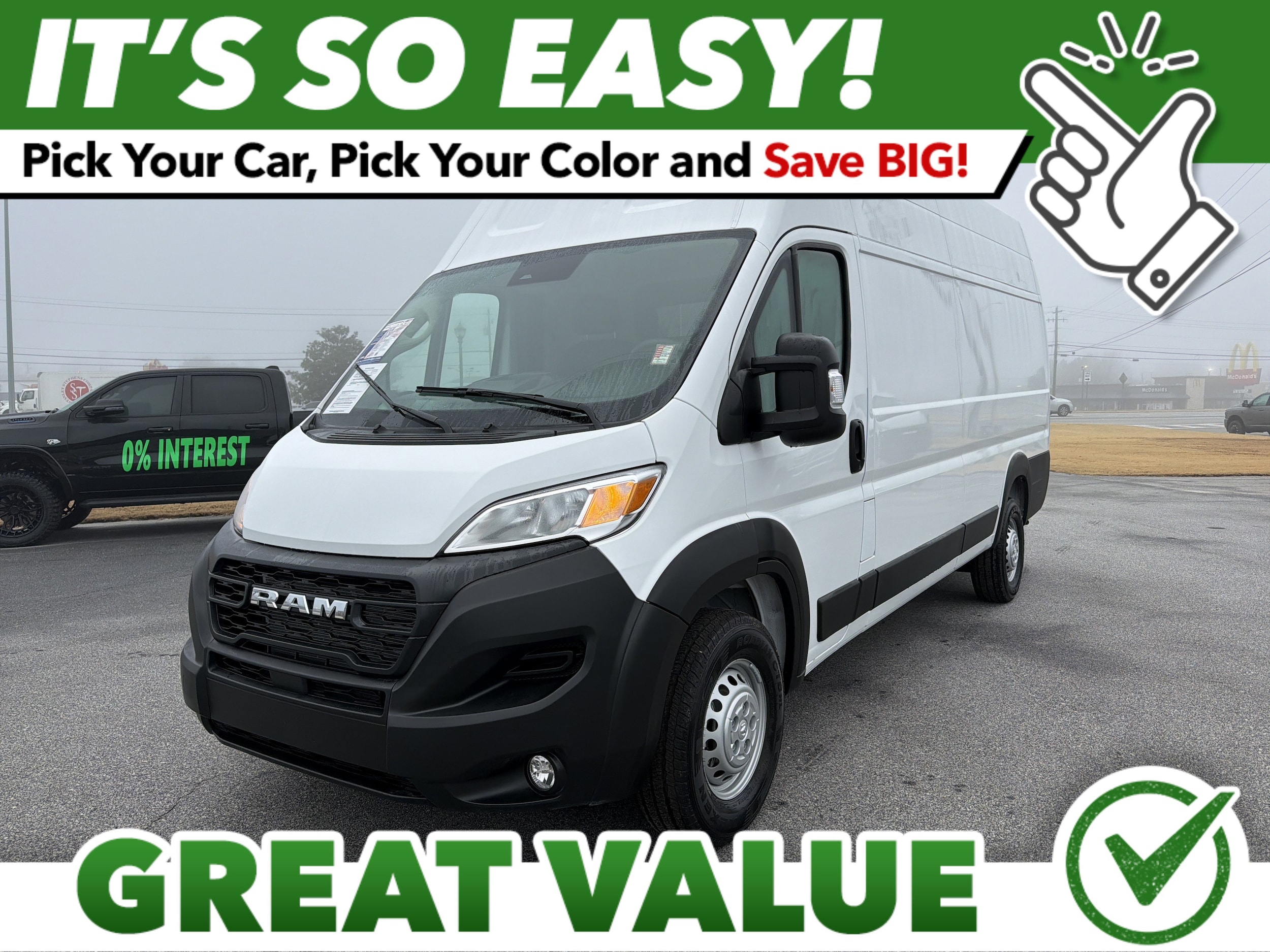 2025 Ram ProMaster 3500 Van Extended Cargo Van 