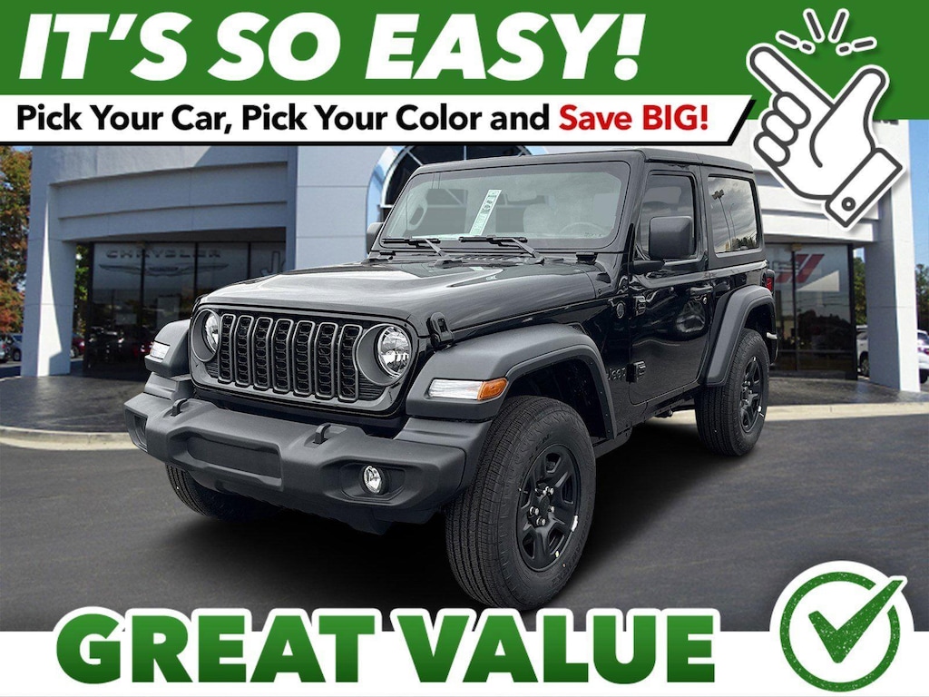 New 2026 Jeep Wrangler 2-DOOR SPORT Sport Utility