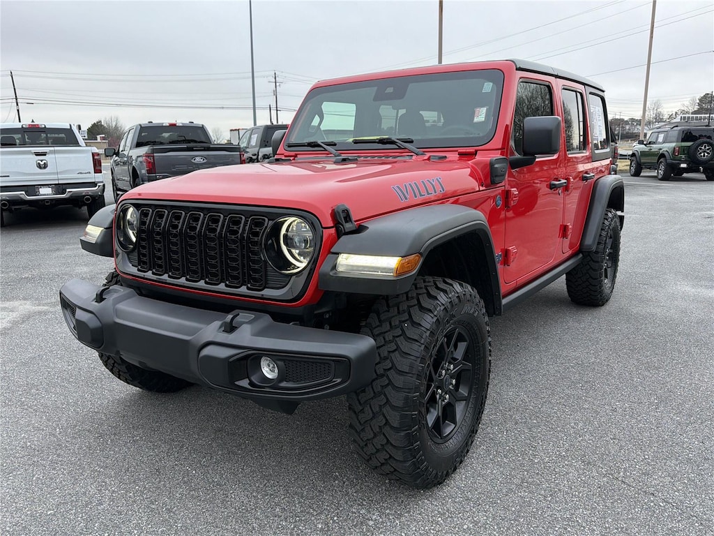 Used 2025 Jeep Wrangler 4xe Willys SUV