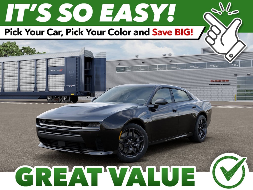 New 2026 Dodge Charger 4-Door R/T PLUS AWD Sedan