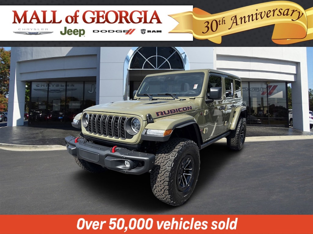 New 2025 Jeep Wrangler 4-DOOR RUBICON X Sport Utility