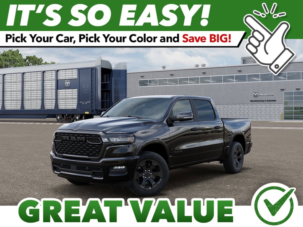 New 2026 Ram 1500 BIG HORN CREW CAB 4X2 5'7 BOX Pickup