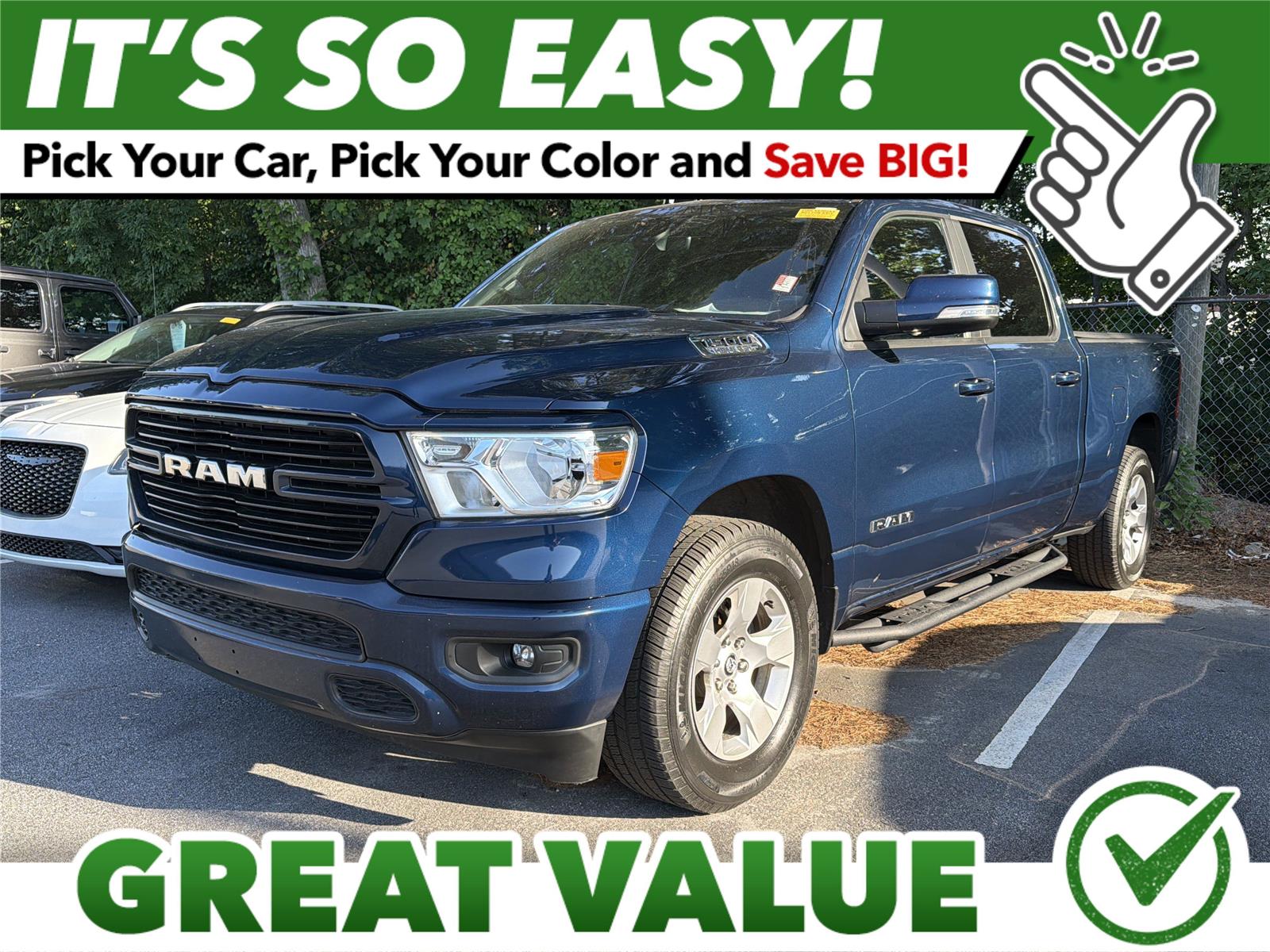 2019 RAM 1500 Big Horn/Lone Star 4x4 Crew Cab 6'4's photo