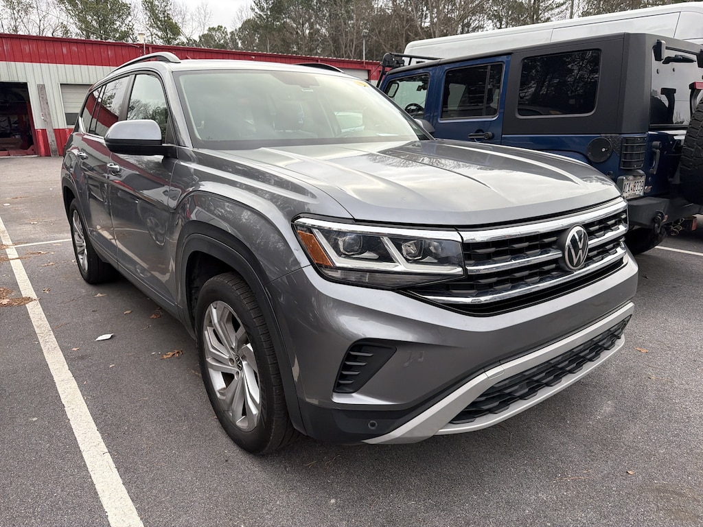 Used 2021 Volkswagen Atlas 2.0T SE w/Technology (2021.5) SUV