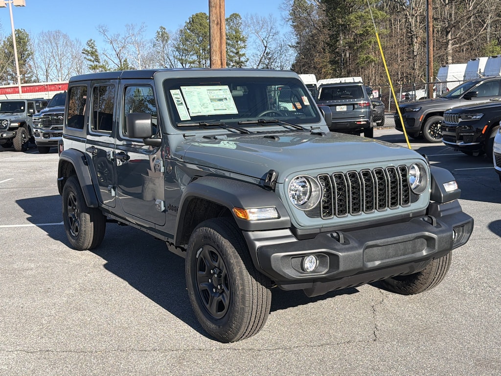 New 2026 Jeep Wrangler 4-DOOR SPORT Sport Utility
