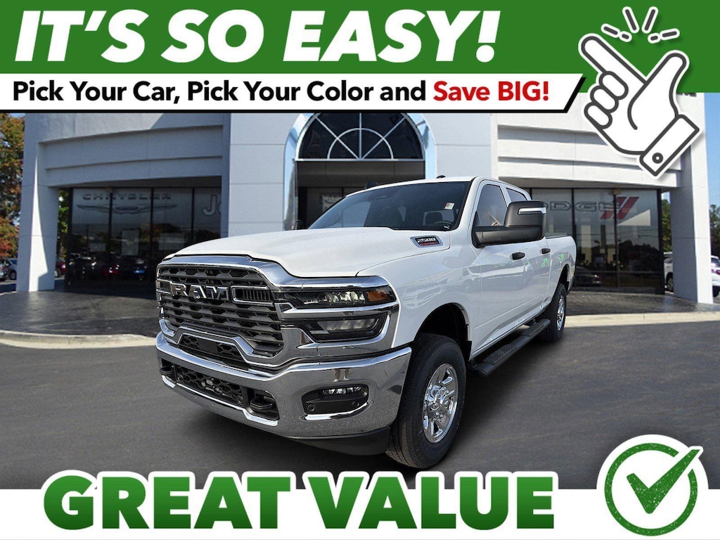 New 2026 Ram 2500 TRADESMAN CREW CAB 4X4 6'4 BOX Pickup