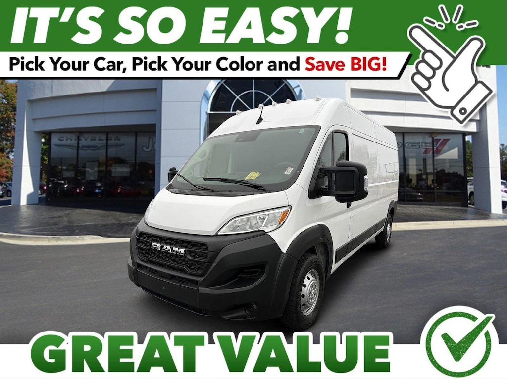 Used 2023 Ram Promaster Cargo Van High Roof Van