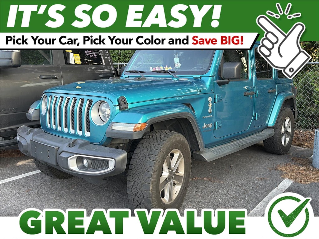 Used 2020 Jeep Wrangler Unlimited Sahara SUV