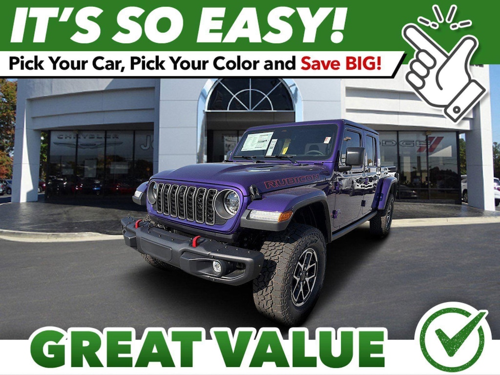 New 2026 Jeep Gladiator RUBICON X 4X4 Pickup