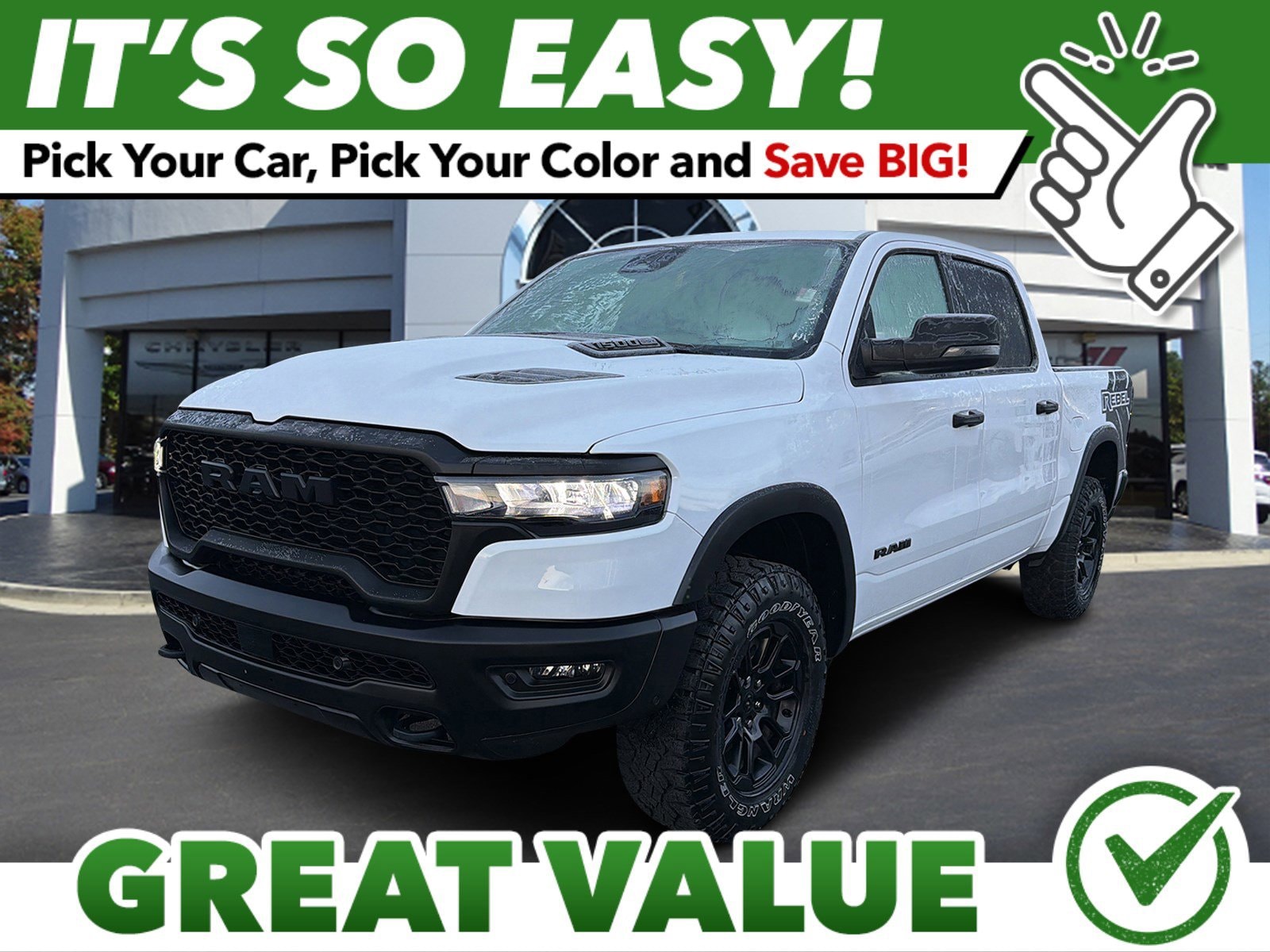 2025 RAM Ram 1500 Pickup Rebel