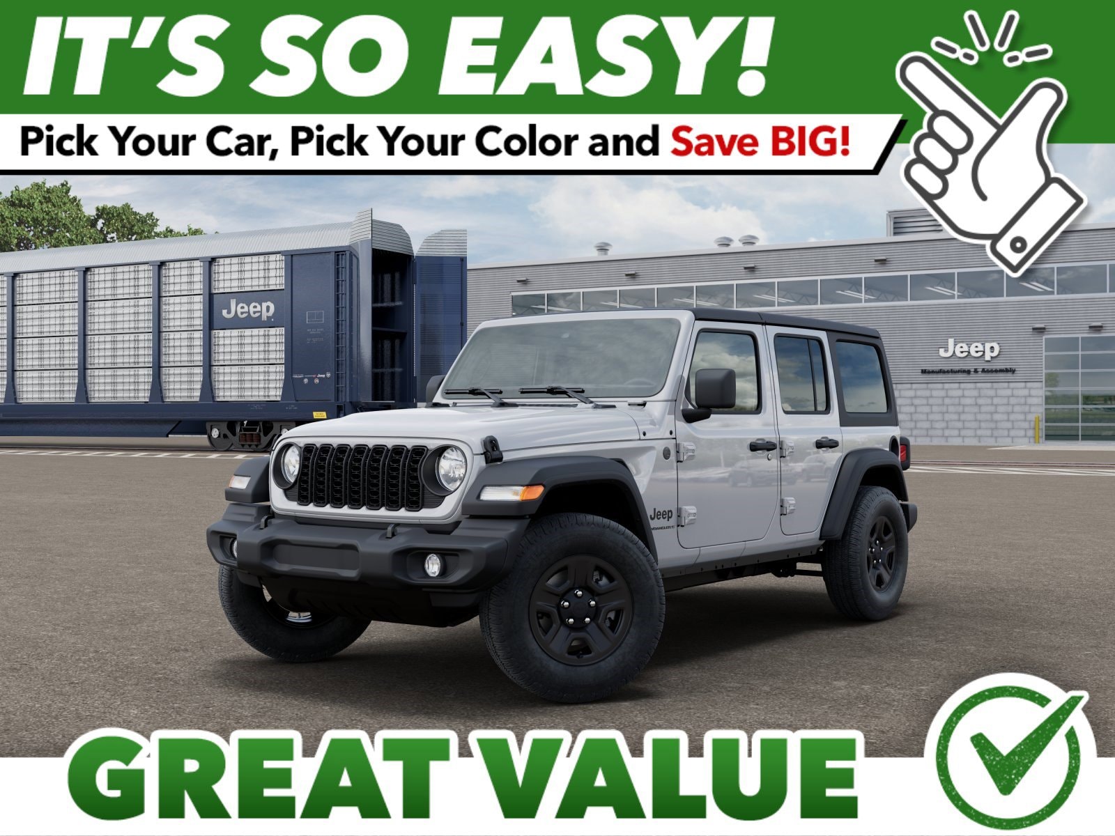 2026 Jeep Wrangler 4-Door Sport's photo