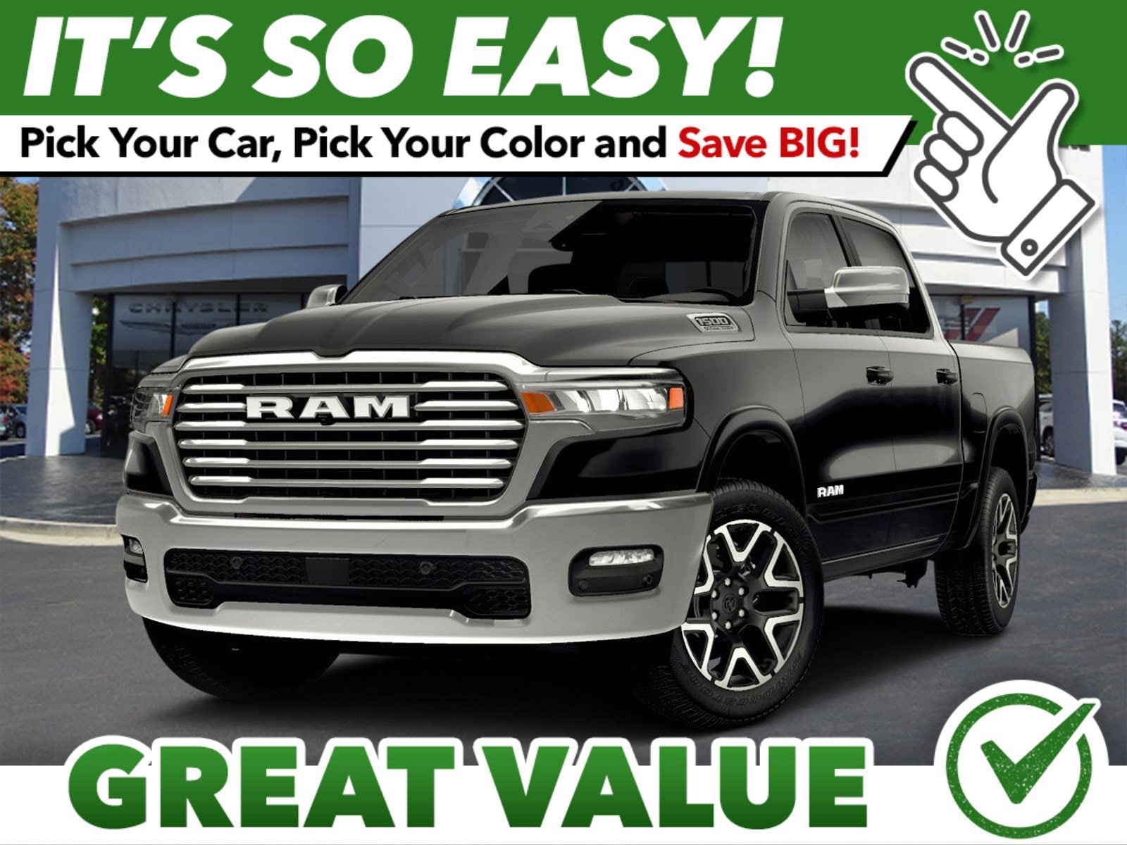 2026 RAM Ram 1500 Pickup Laramie's photo