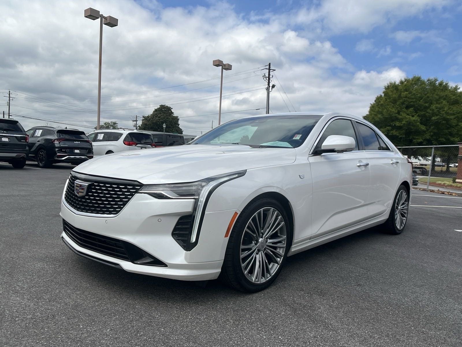 Used 2022 Cadillac CT4 Premium Luxury with VIN 1G6DB5RK4N0114512 for sale in Buford, GA