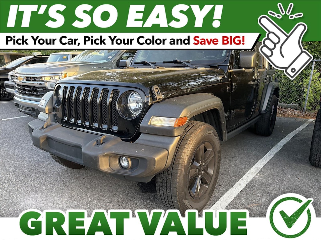 Used 2020 Jeep Wrangler Unlimited Sport Altitude SUV