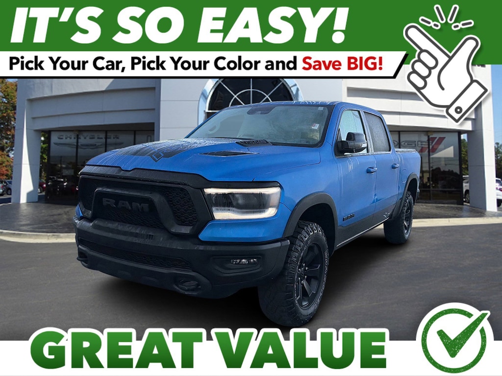 Used 2022 Ram 1500 Rebel Truck Crew Cab