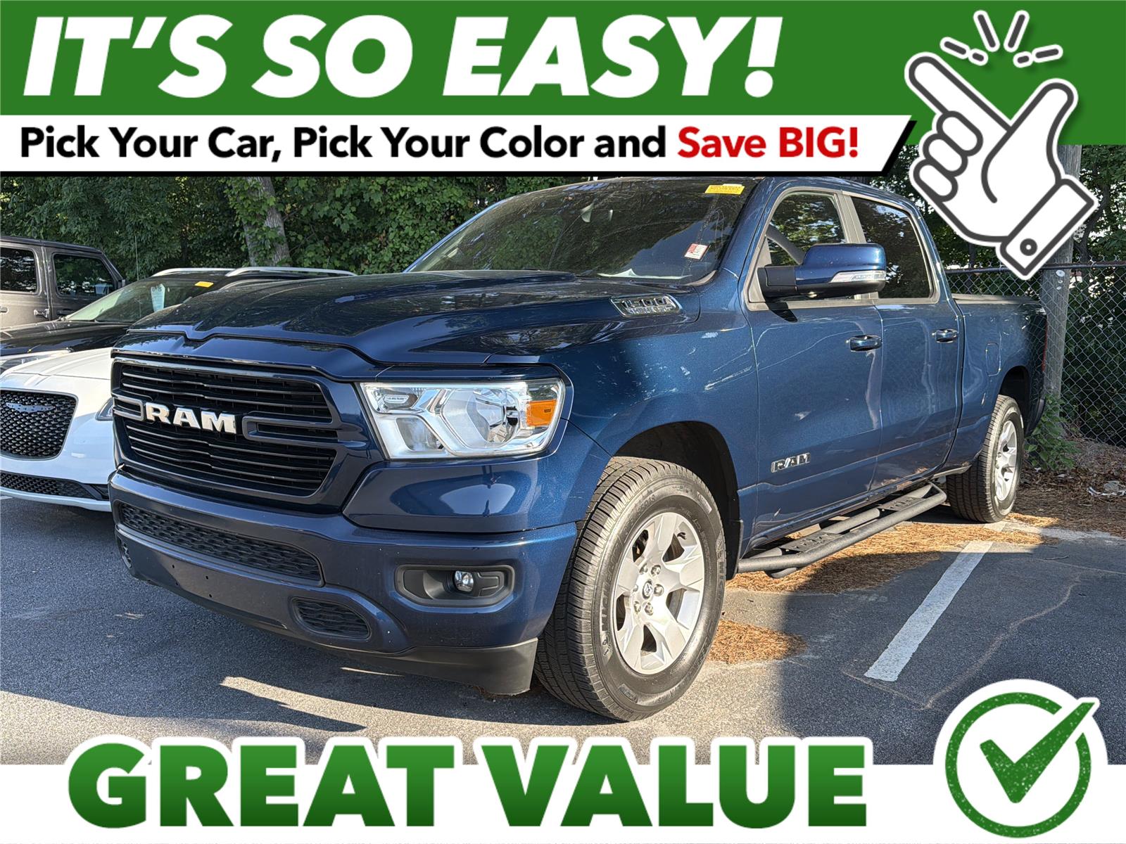 2019 RAM 1500 Big Horn/Lone Star 4x4 Crew Cab 6'4's photo