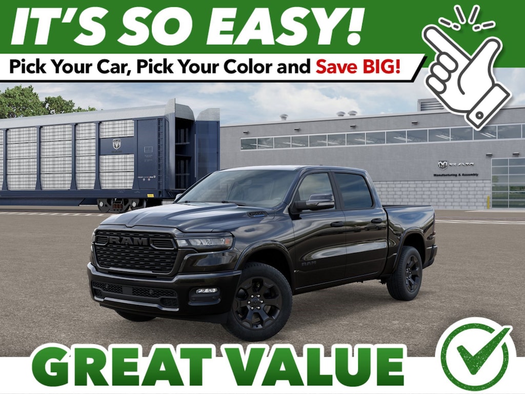 New 2026 Ram 1500 BIG HORN CREW CAB 4X2 5'7 BOX Pickup