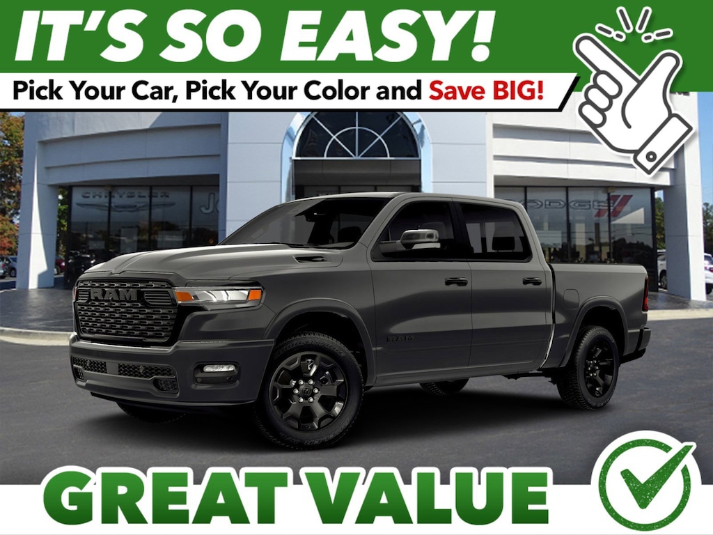 New 2026 Ram 1500 BIG HORN CREW CAB 4X4 5'7 BOX Pickup