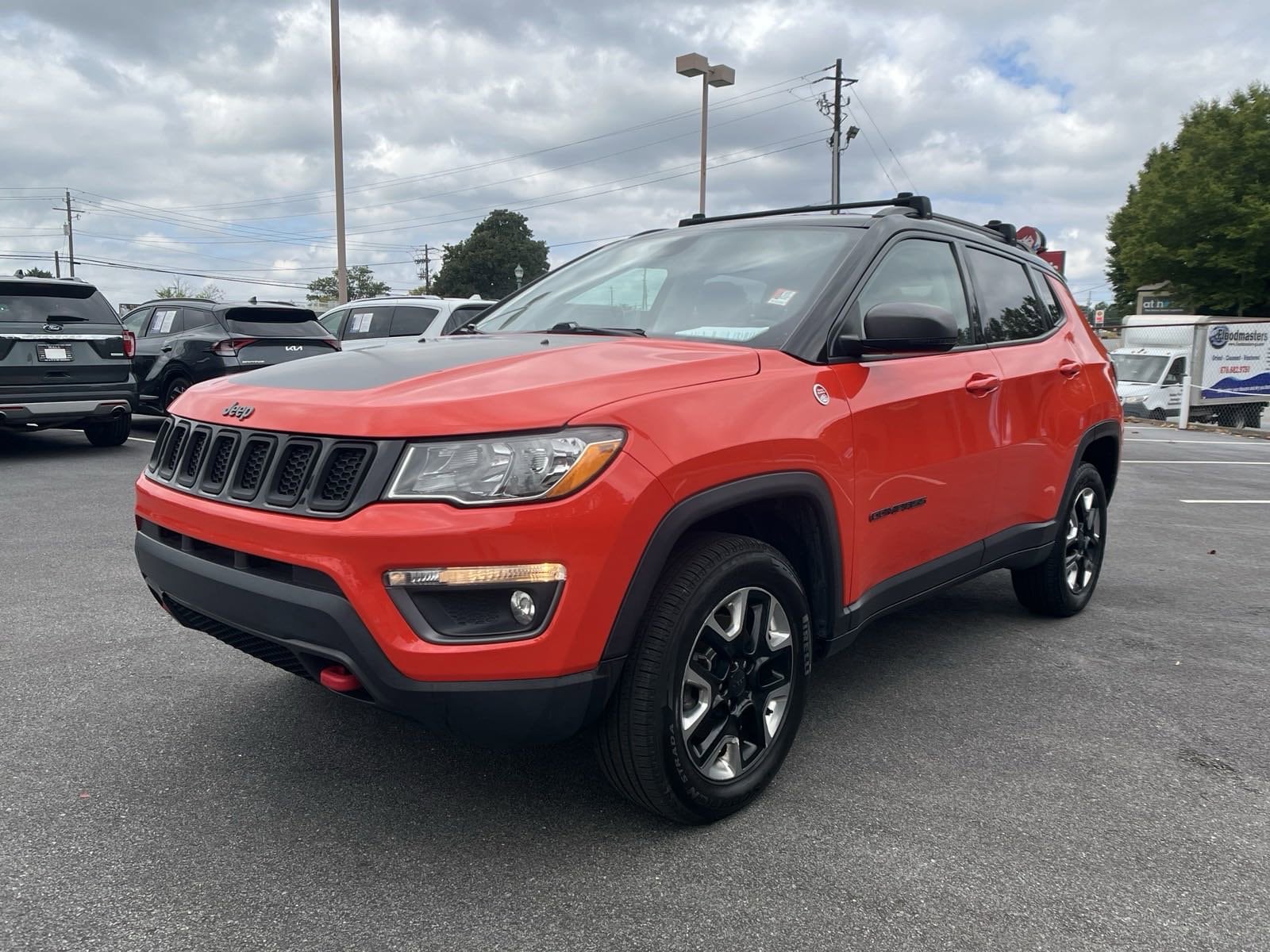 Used 2018 Jeep Compass Trailhawk with VIN 3C4NJDDB7JT315792 for sale in Buford, GA