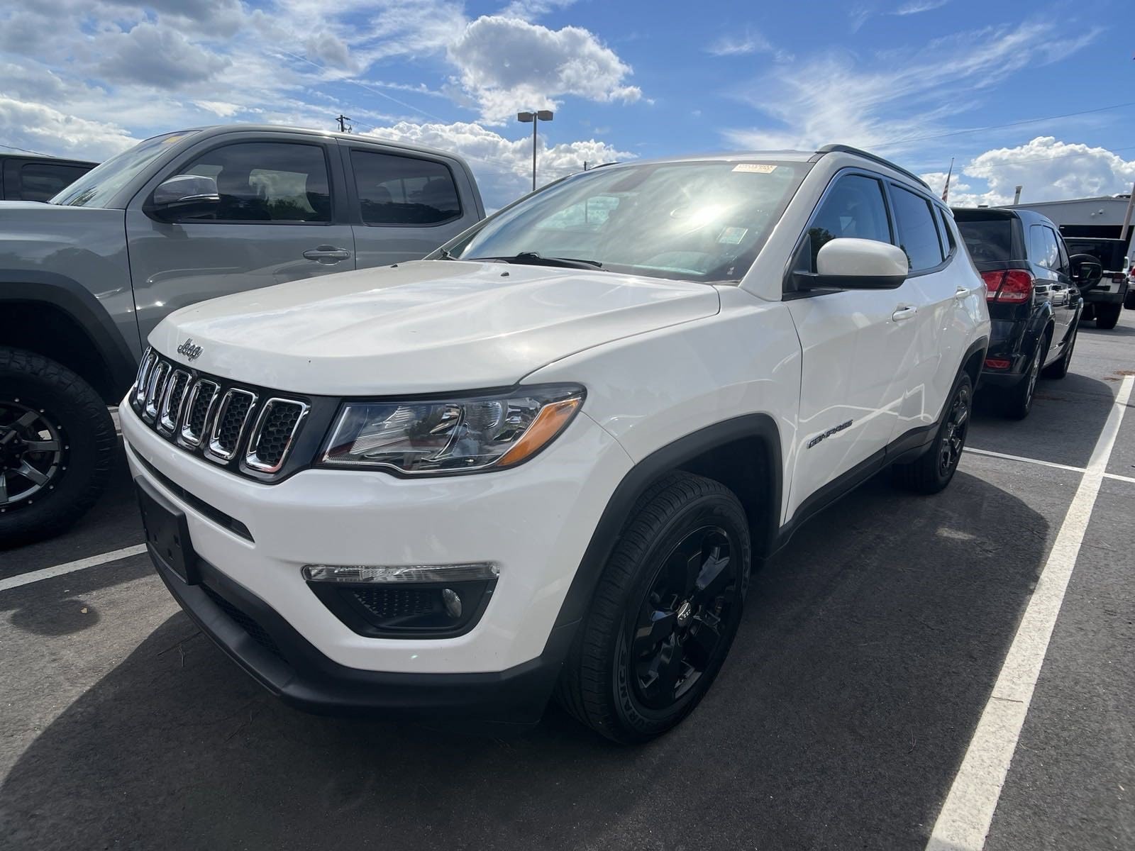 Used 2020 Jeep Compass Latitude with VIN 3C4NJDBBXLT156174 for sale in Buford, GA