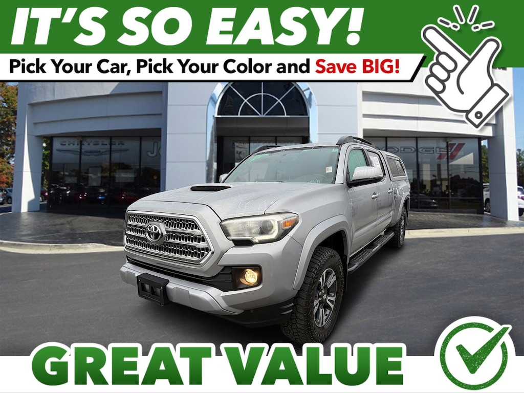 Used 2017 Toyota Tacoma TRD Sport V6 Truck Double Cab