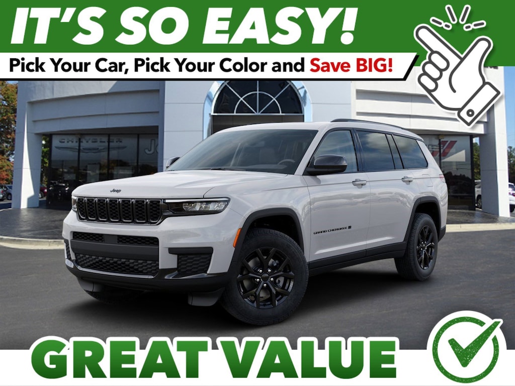 New 2025 Jeep Grand Cherokee L ALTITUDE X 4X4 Sport Utility