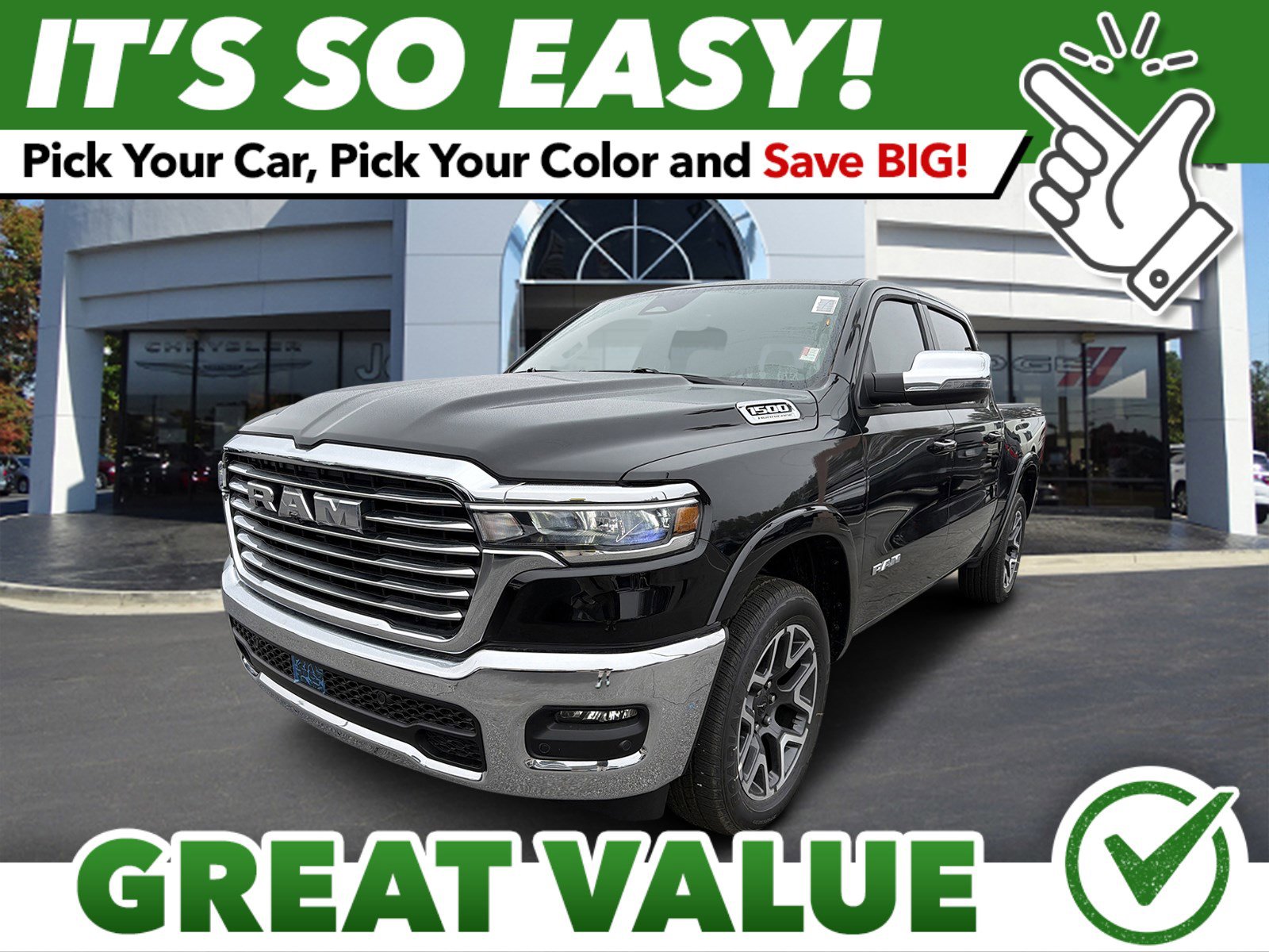 2026 RAM Ram 1500 Pickup Laramie's photo