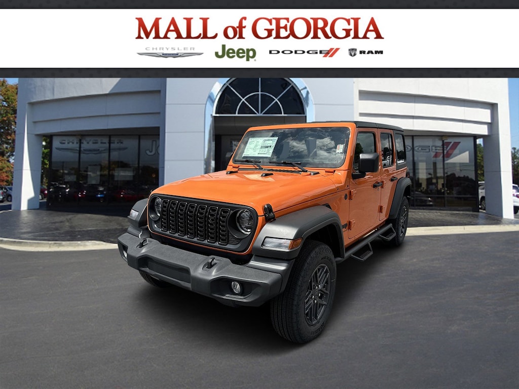 New 2025 Jeep Wrangler 4-DOOR SPORT S Sport Utility