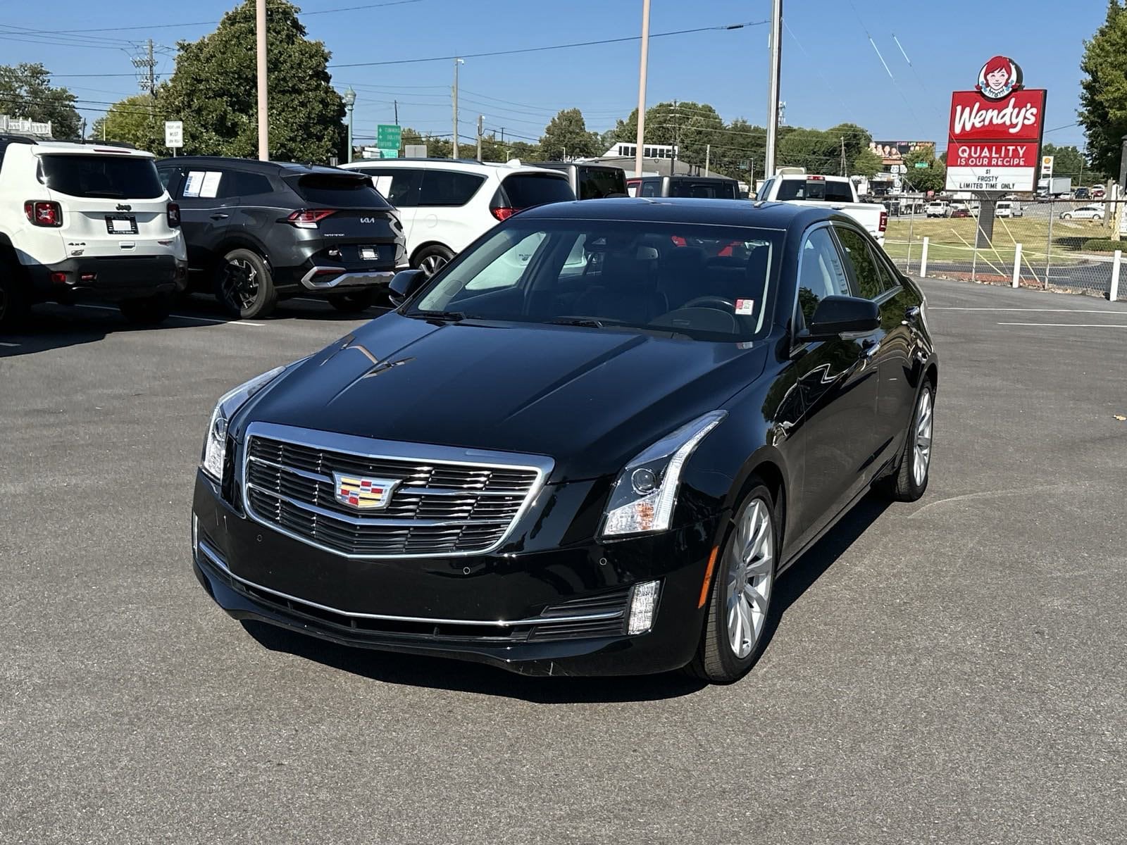 Used 2018 Cadillac ATS Sedan Premium Luxury with VIN 1G6AC5SS9J0144755 for sale in Buford, GA