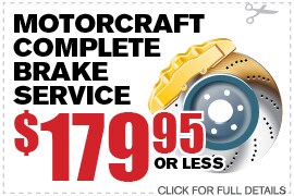 Ford Brake Service Special