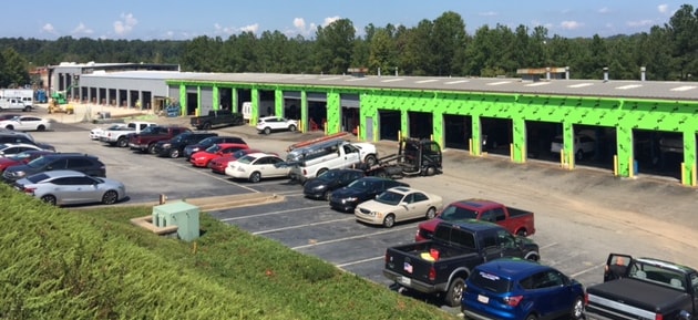 Mall of Georgia Ford service department renovation