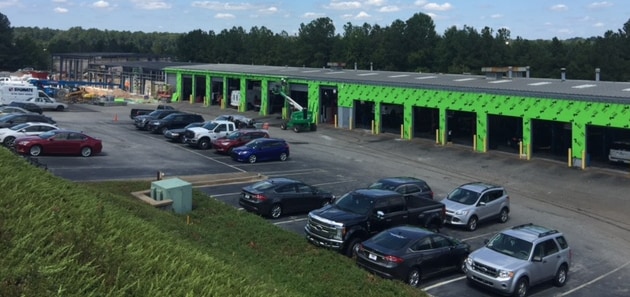 Mall of Georgia Ford service department renovation