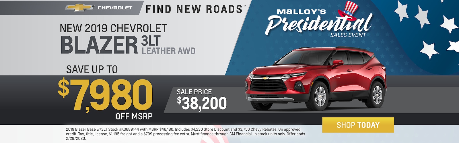 Local Chevrolet Dealership | Malloy Chevrolet, New and Used Chevy