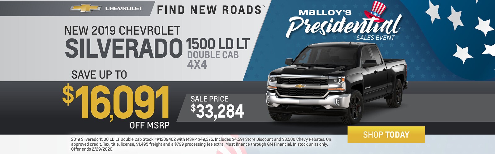 Local Chevrolet Dealership Malloy Chevrolet, New and Used Chevy