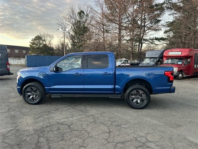 Used 2022 Ford F-150 Lightning Lariat with VIN 1FTVW1EL2NWG15568 for sale in Alexandria, VA