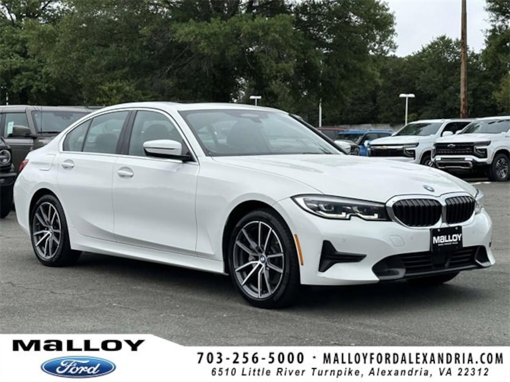 Used 2019 BMW 330i 330i xDrive Alpine White- Premium & Driving Assist Sedan