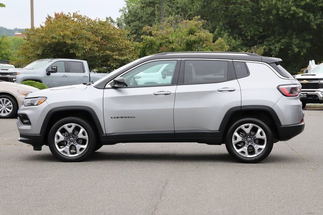 Used 2022 Jeep Compass Limited with VIN 3C4NJDCB2NT135496 for sale in Winchester, VA