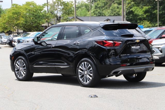 Used 2021 Chevrolet Blazer Premier with VIN 3GNKBLRS7MS551783 for sale in Winchester, VA